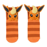 Eeveelution Faces - Flareon (Short Socks)