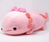 Axolotl Love - Pink w/ Bow (Large)