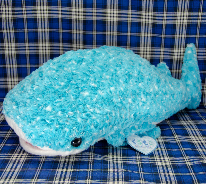 Whale Shark - Fluffy - Teal (Large)