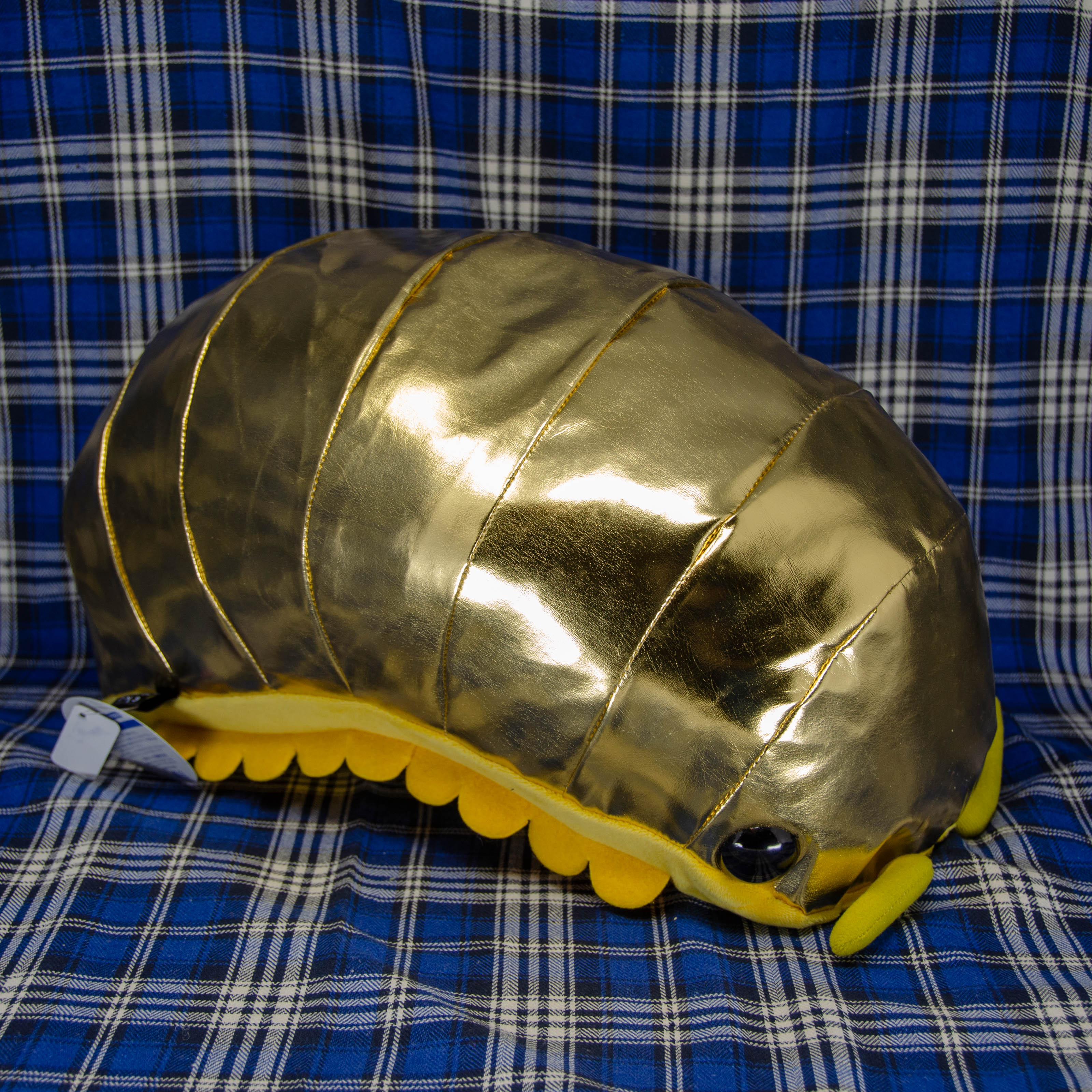 Pillbug/Isopod - Shiny - Gold (Large)