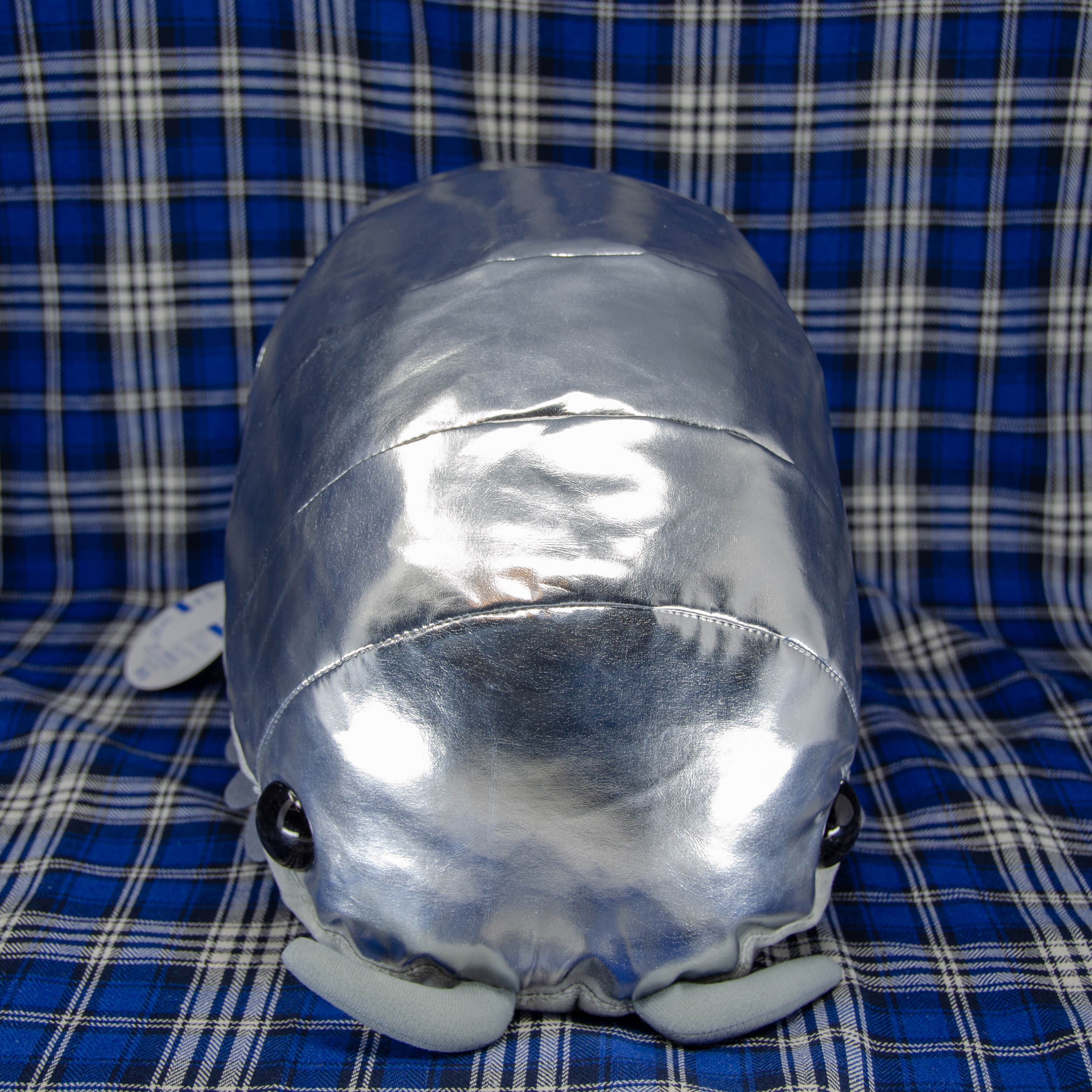 Pillbug/Isopod - Shiny - Silver (Large)