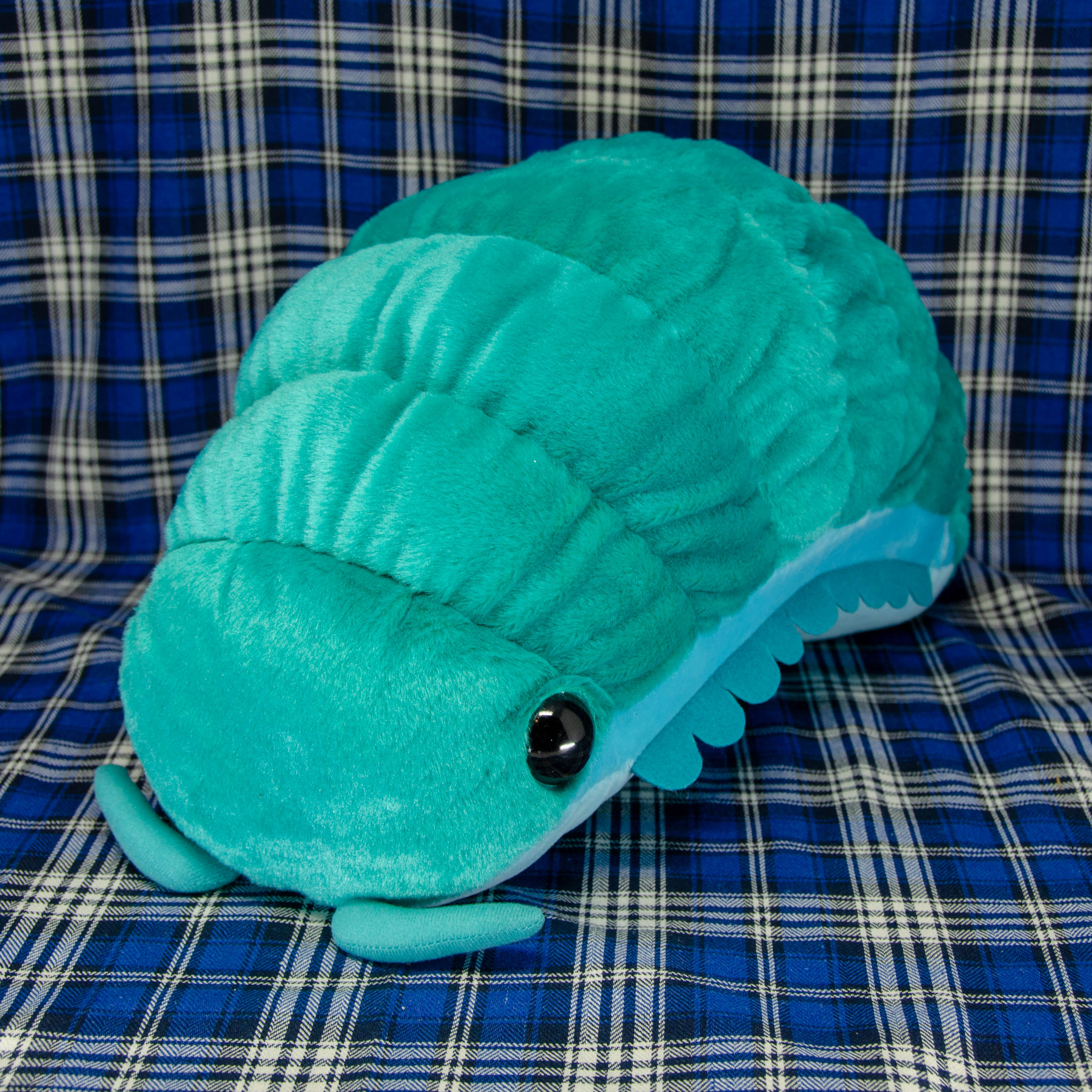 Pillbug/Isopod - Turquoise (Large)