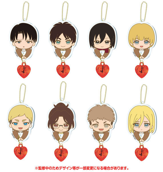 Attack on Titan Season 3 Dedicate Your Heart Charm
