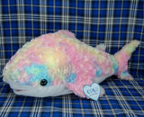 Whale Shark - Fluffy - Rainbow (Large)