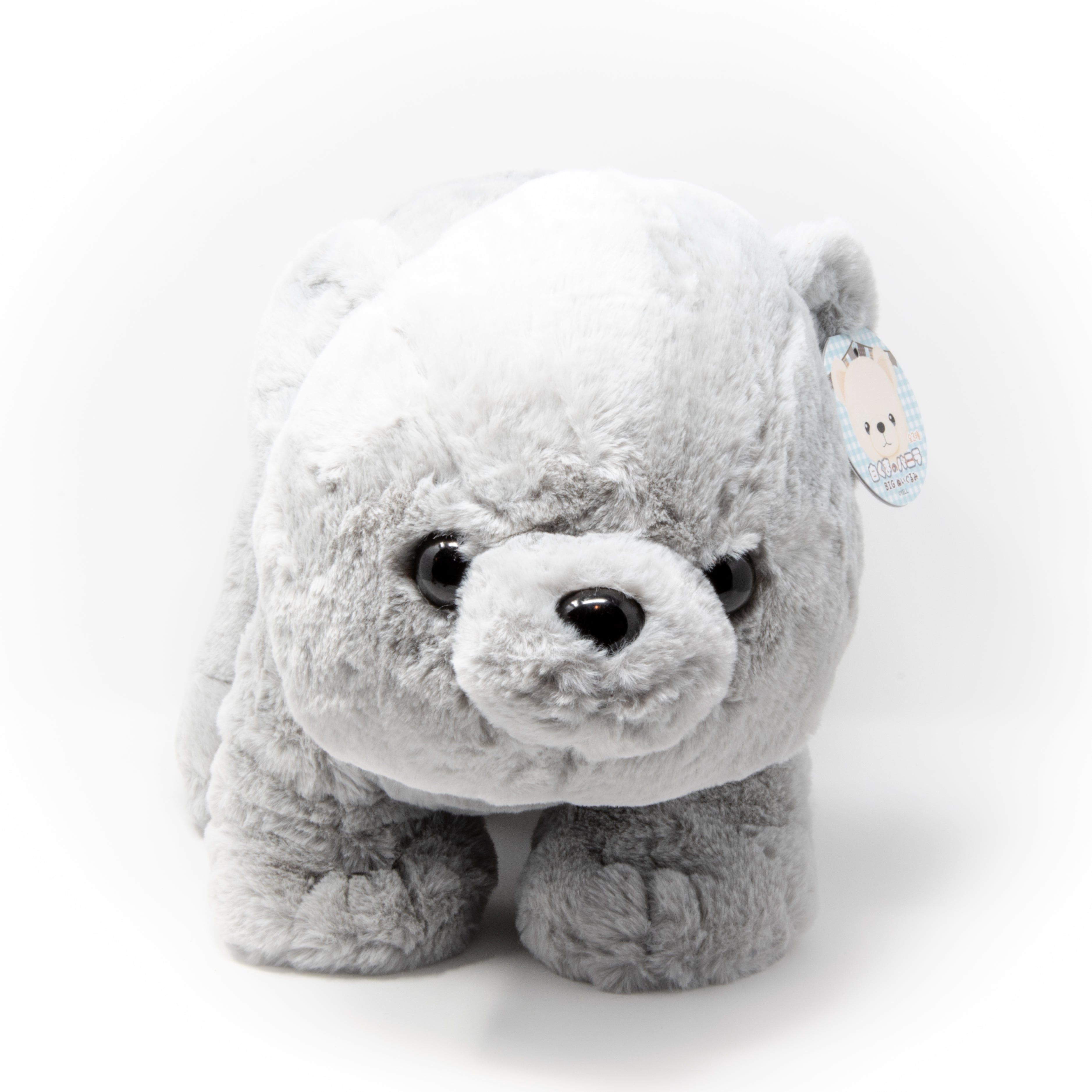 Fuzzy Bear - Grey (Large)