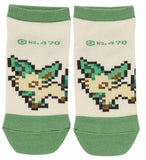 Pixel Art - Leafeon (Short Socks)
